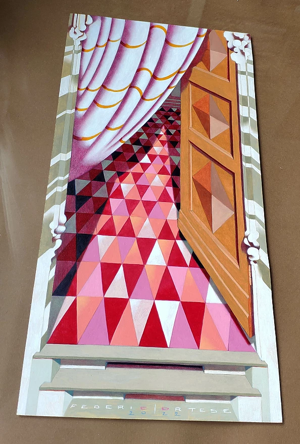 federico cortese - The entrance of the church