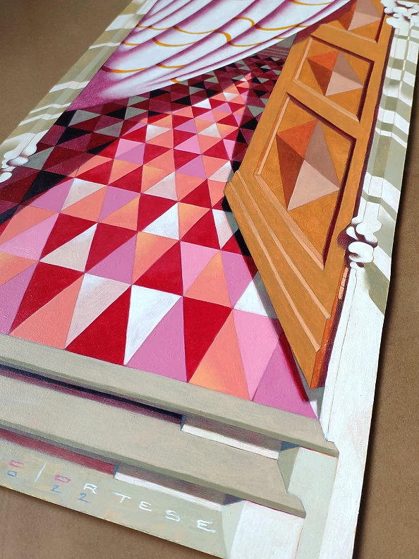 federico cortese - The entrance of the church