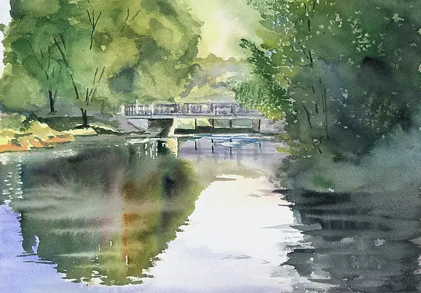 Zdzisław Rutkowski -  Remise sur le Canal Augustow