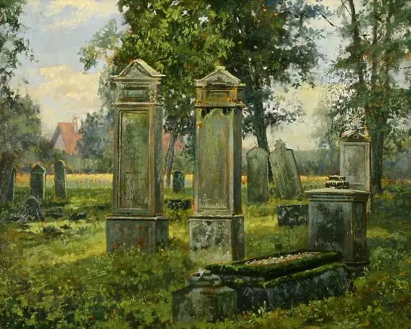 Wojciech Górecki - Mennonite cemetery