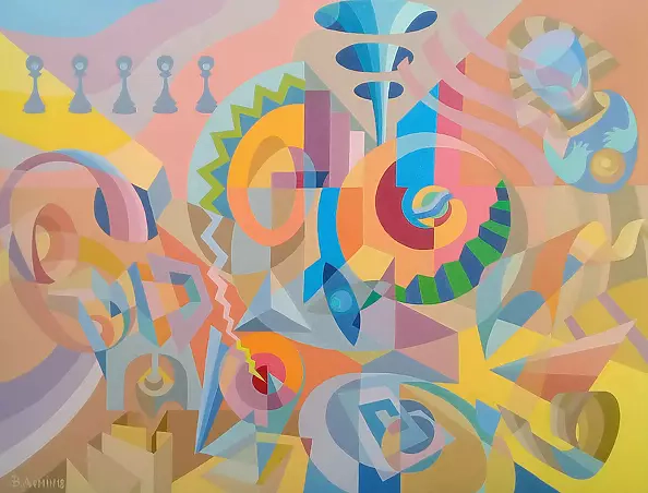 Wiktor Demin - Taborsky - The involution of think.