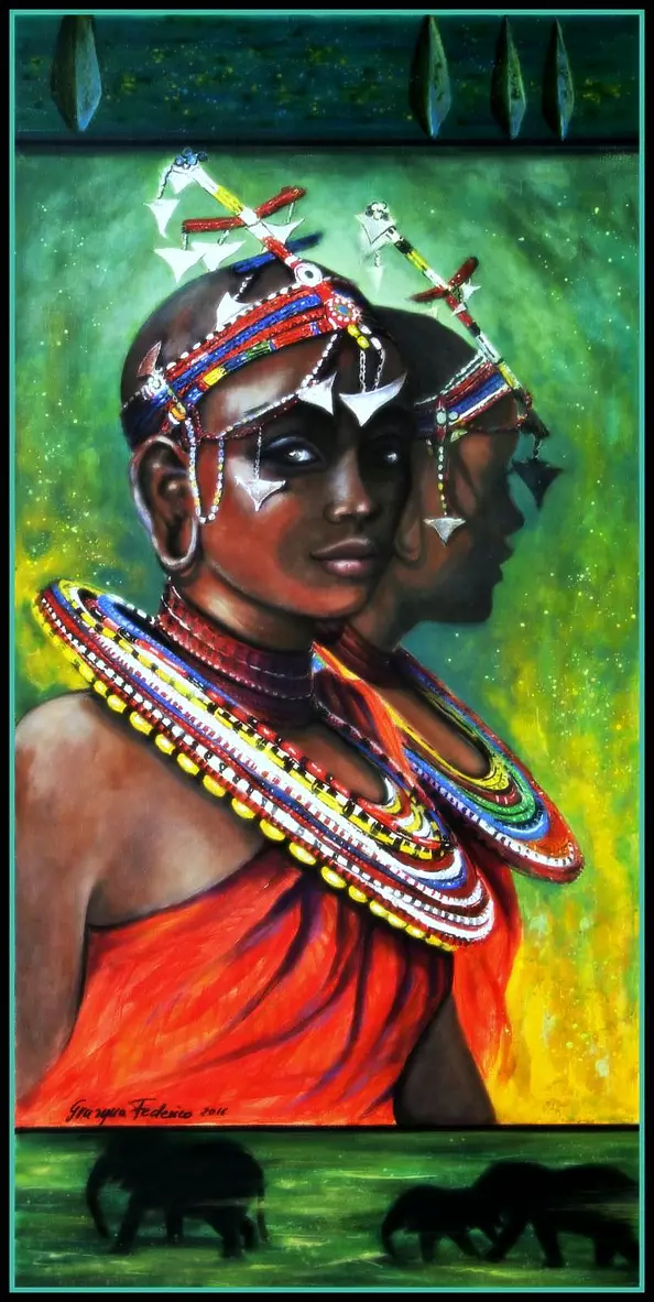 Grazyna Federico - The mAASAI GIRLS
