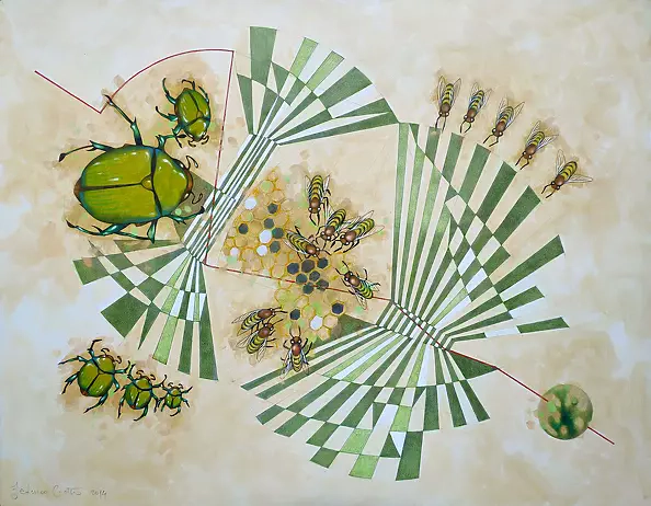 federico cortese - The measurement of space / beetles and bees