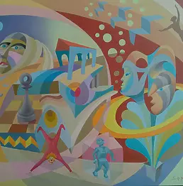 Wiktor Demin - Taborsky - The moonlight archetypes.