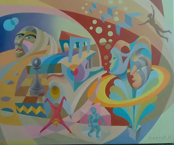 Wiktor Demin - Taborsky - The moonlight archetypes.