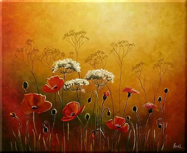 Ewa Gawlik - Letni świt na łące