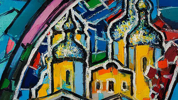 Andrey Chebotaru - The new day. Winter Kyiv