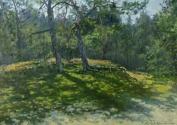 Wojciech Górecki - Pine trees in Kolobrzeg