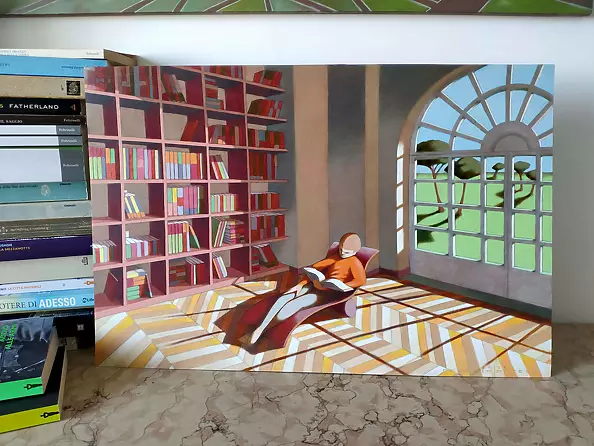 federico cortese - The reading room