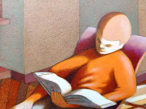 federico cortese - The reading room