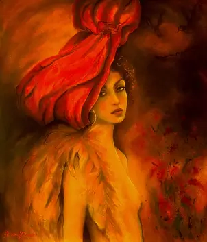 Grazyna Federico - The red hat
