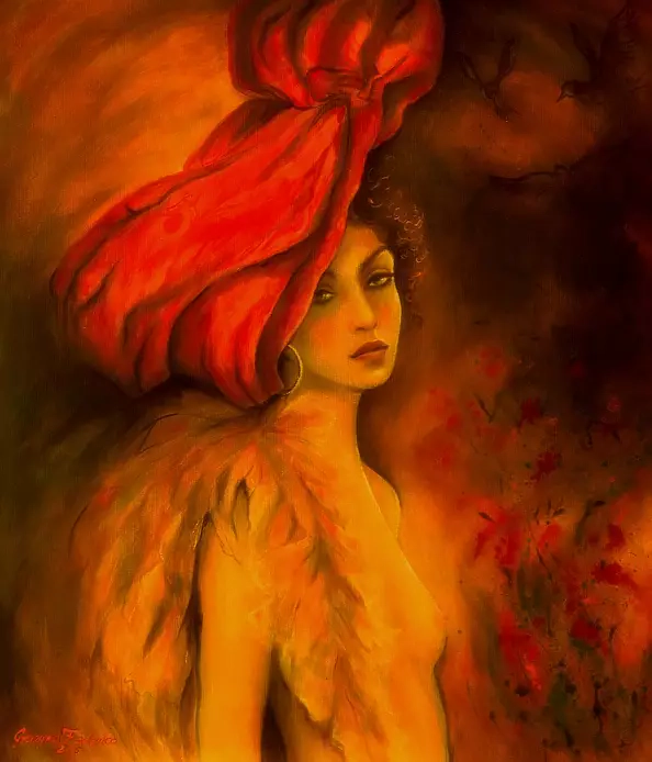 Grazyna Federico - The red hat