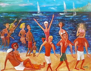 ZAKIR AHMEDOV - The sea.  