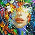 Olha Darchuk, L'âme qui s'épanouit, Peinture à l'huile - toile, 40 x 70