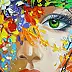 Olha Darchuk, L'âme qui s'épanouit, Peinture à l'huile - toile, 40 x 70