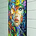 Olha Darchuk, L'âme qui s'épanouit, Peinture à l'huile - toile, 40 x 70