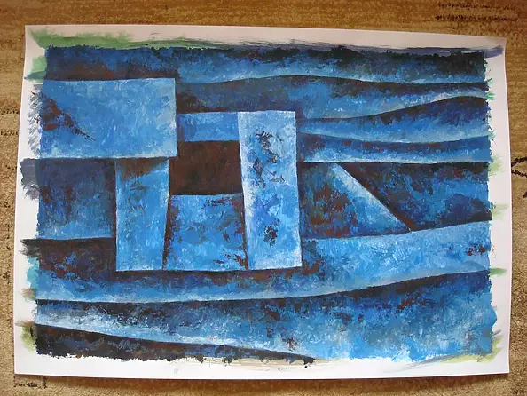 Mariusz Malinowski - The structure of the blue light