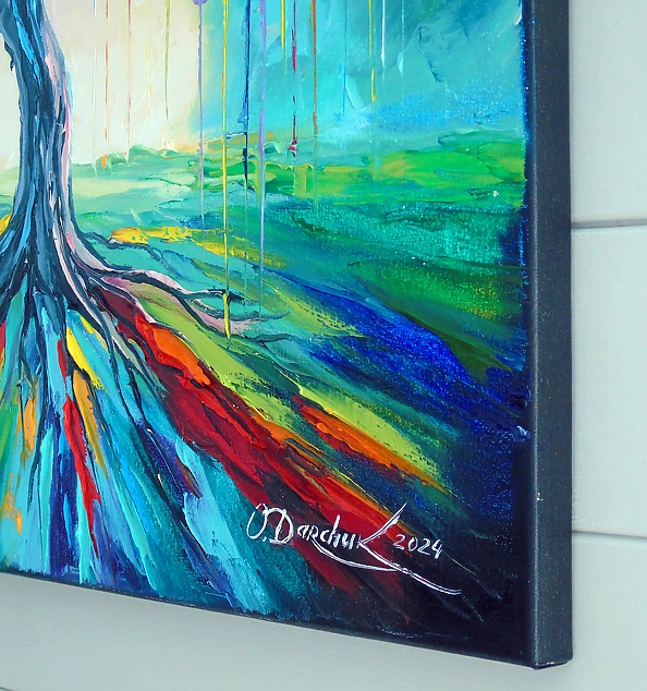 Olha Darchuk - The tree of life with its own history