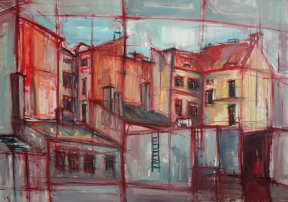 Adrian Kempa - Widok od Prosny