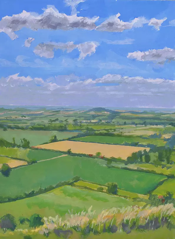 Peter Mcquillan - View from Coombe Hill, Chilterns, England