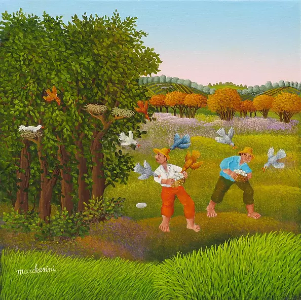 Cesare Marchesini - Złodzieje jajek