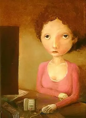 Krzysztof Iwin - Pensive secretary