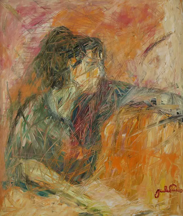 Enrico Nicodemo - Pensive woman