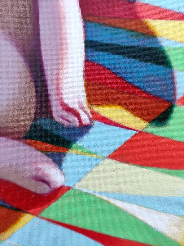 federico cortese - Three cats and three pigeons