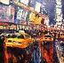 Kazimierz Komarnicki - Time Square at night