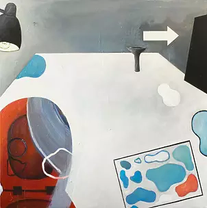 Jakub Margasinski - Toilet bowl with a gray lamp