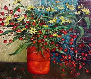   - Topinambur and hawthorn