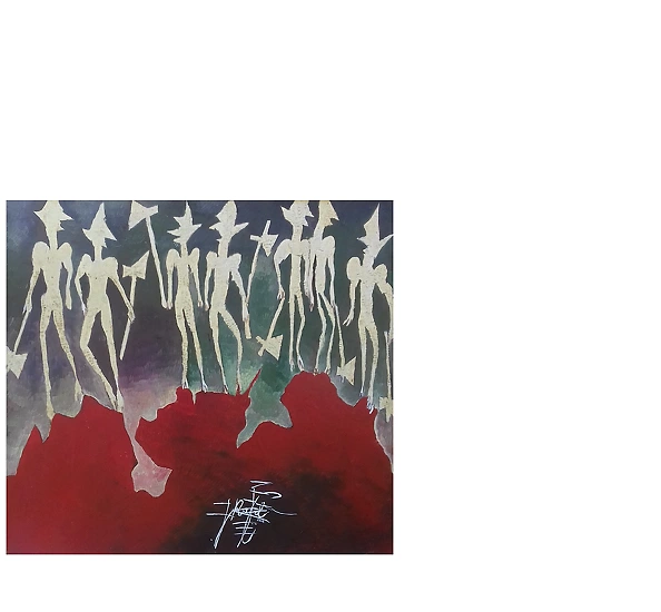 Rafał Jarosz - Stojący z Toporami