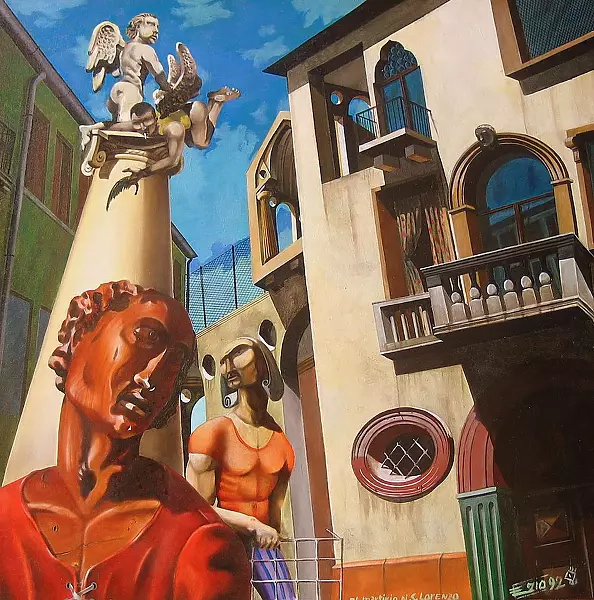 Ezio Fantin - Męczeństwo Św. Wawrzyńca