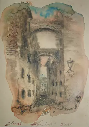 Jacek Kamiński - Toruń- widok z wieży katedry