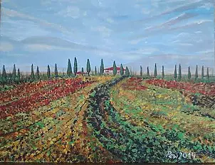 Ewa Pluskiewicz - Toscania spring