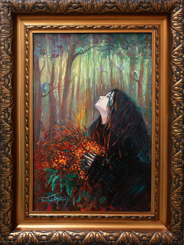 Ryszard Tyszkiewicz - Tosia and mountain ash