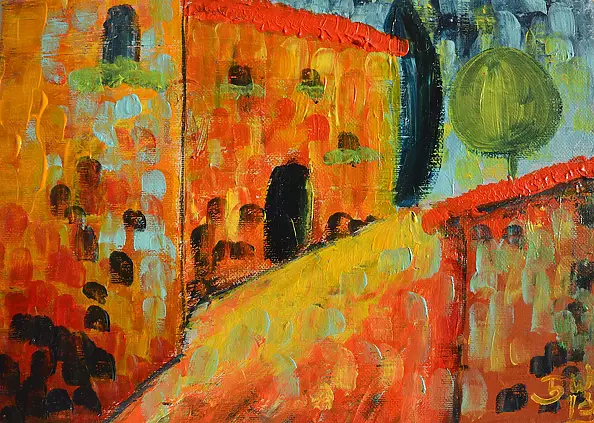 Barbara Wuczkowska - Tuscany I