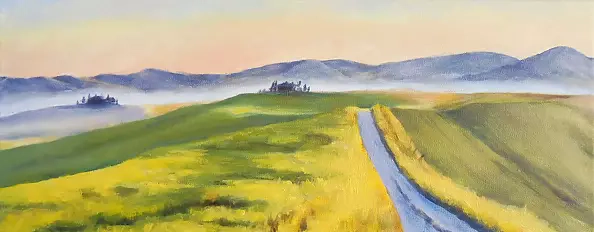 Maga Fabler - Tuscany at dawn