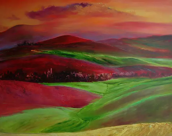 Ewa Jabłońska - crepuscolo toscano - serie