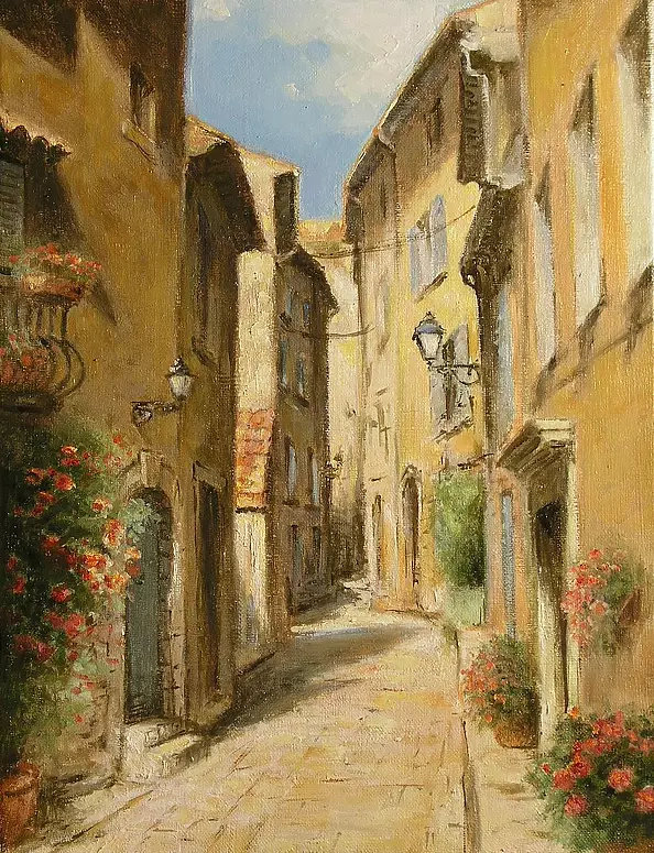 Małgorzata Sadowska Majewska - Tuscan town