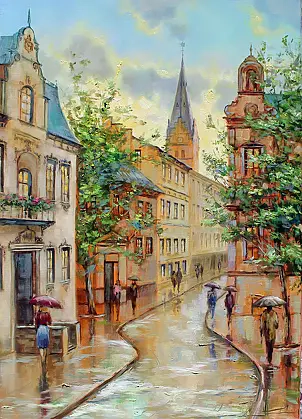 Marina Kozlowska -  "Town Hall. Malmo"