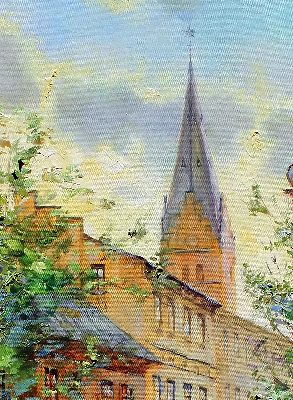 Marina Kozlowska -  "Town Hall. Malmo"