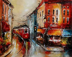 Elżbieta Brożek - Tramwajem przez miasto