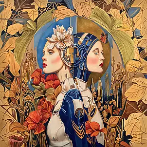 Joanna Szumska, Трансформация, Масляная картина - холст, 80 x 80