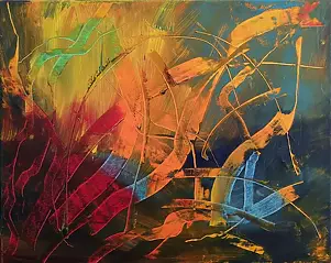 Bożena Mozolewska - "Grasses 7"