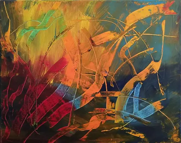 Bożena Mozolewska - "Grasses 7"