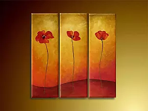Ewa Gawlik - three poppies