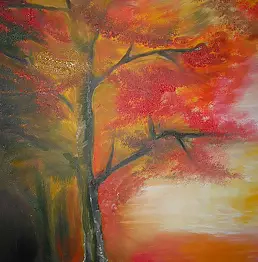 Anna Wojszel - DrzewaI Ia diptych