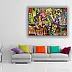 Marek Lutek, TriO 11604, Acrylic painting - canvas, 50 x 70