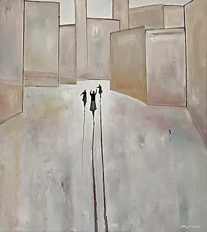 Mariusz Makuła, Trio in Rio, Oil painting - canvas, 80 x 90